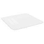 Bodenschutzmatte für Laminat oder Teppich 90x90 cm