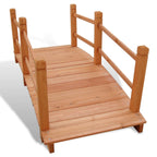 Gartenbrücke 140x60x56 cm