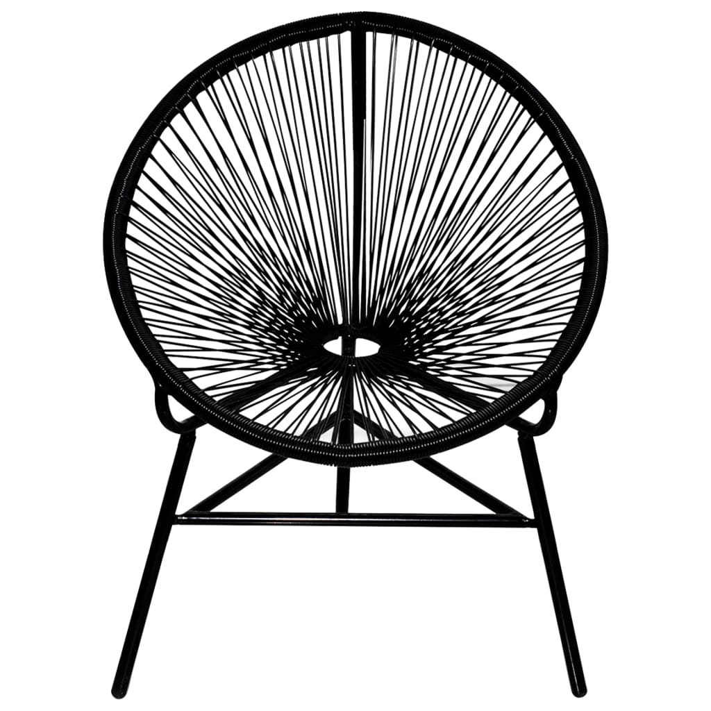 Garten-Stuhl LUNA Poly Rattan