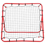 Verstellbarer Fußball Kickback Rebounder 100x100 cm