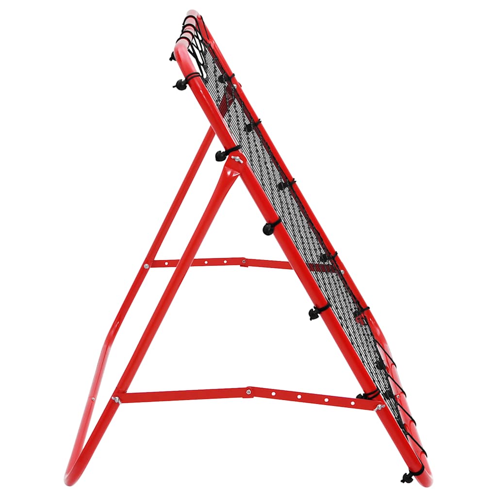 Verstellbarer Fußball Kickback Rebounder 100x100 cm