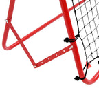 Verstellbarer Fußball Kickback Rebounder 100x100 cm