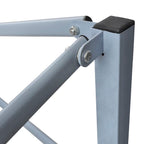Faltzelt 3x3 m Blau 4 Seitenwände