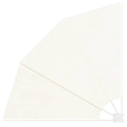 Faltbarer Balkonfächer Creme 140×140 cm