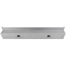 vidaXL Pool-Wasserfall Fontäne Rechteckig Edelstahl 90 cm