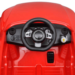 vidaXL Aufsitzauto für Kinder Audi TT RS mit Fernsteuerung Rot