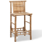 Barhocker 2 Stk. Bambus