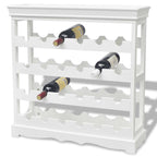 Weinschrank Abreu Weiß