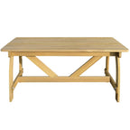 Gartentisch 150 x 74 x 75 cm Imprägniertes Kiefernholz