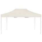 Profi-Partyzelt Faltbar Aluminium 4,5x3 m Creme