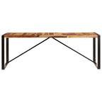 Esstisch 220x100x75 cm Massivholz Akazie