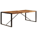 Esstisch 220x100x75 cm Massivholz Akazie
