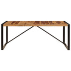 Esstisch 200 x 100 x 75 cm Massivholz Akazie