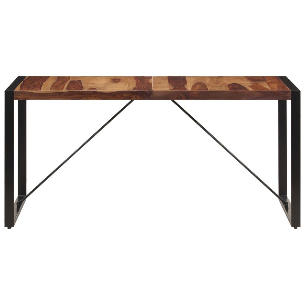Esstisch 160x80x75 cm Massivholz Akazie