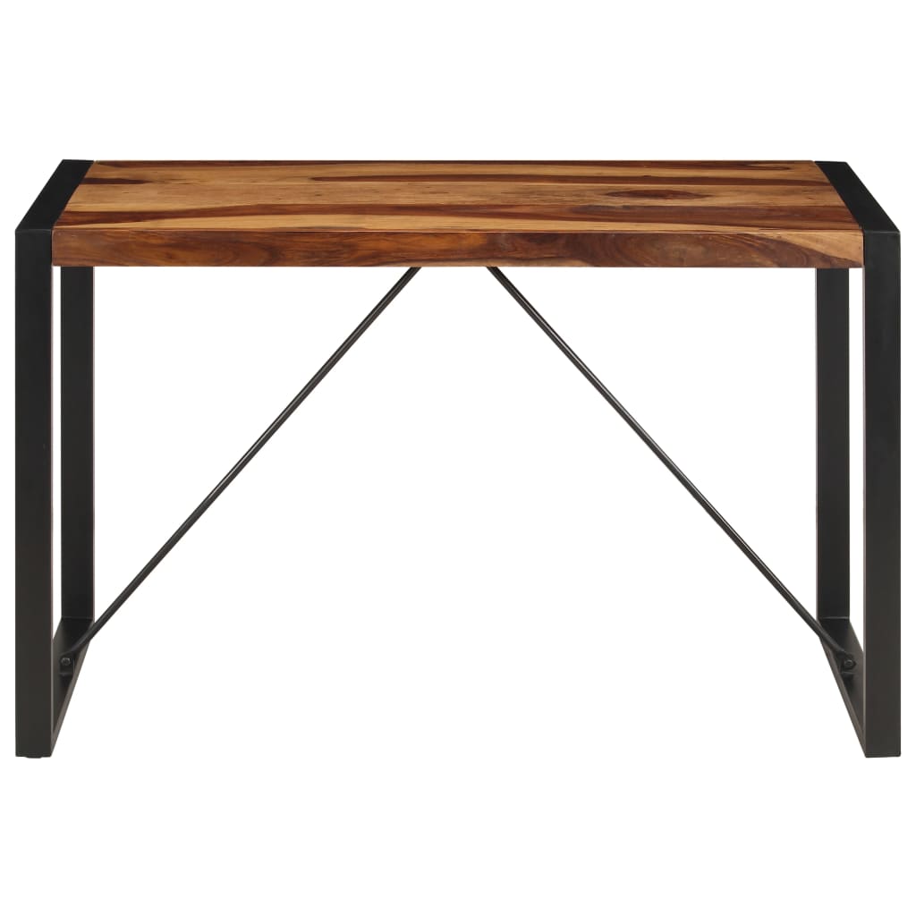 Esstisch 120 x 60 x 76 cm Massivholz Akazie
