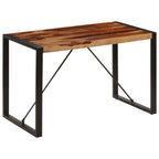 Esstisch 120 x 60 x 76 cm Massivholz Akazie