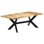Esstisch 200×100×75 cm Massivholz Mango