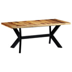 Esstisch 180x90x75 cm Massivholz Akazie