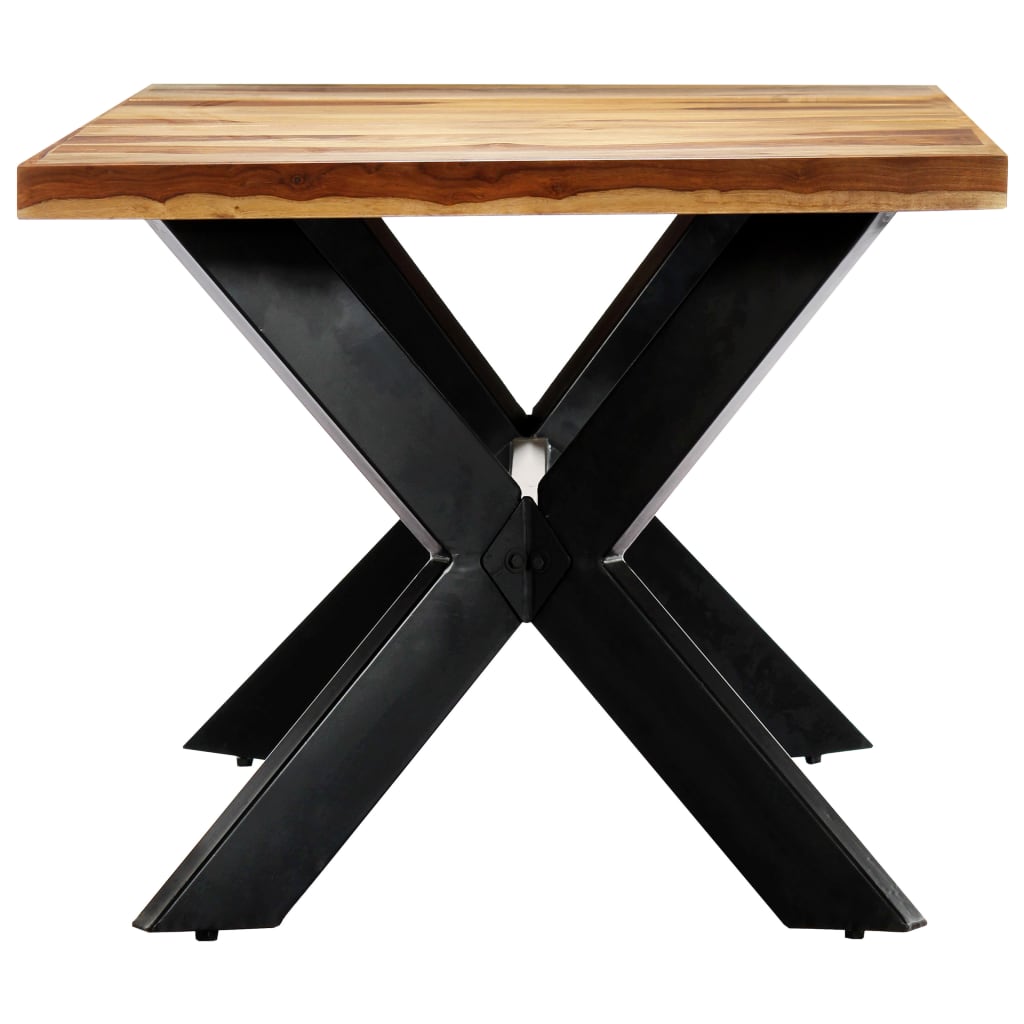 Esstisch 180x90x75 cm Massivholz Akazie