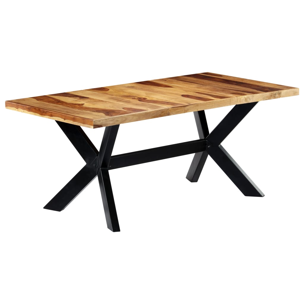 Esstisch 180x90x75 cm Massivholz Akazie