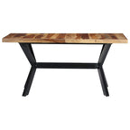 Esstisch 140x70x75 cm Massivholz Akazie