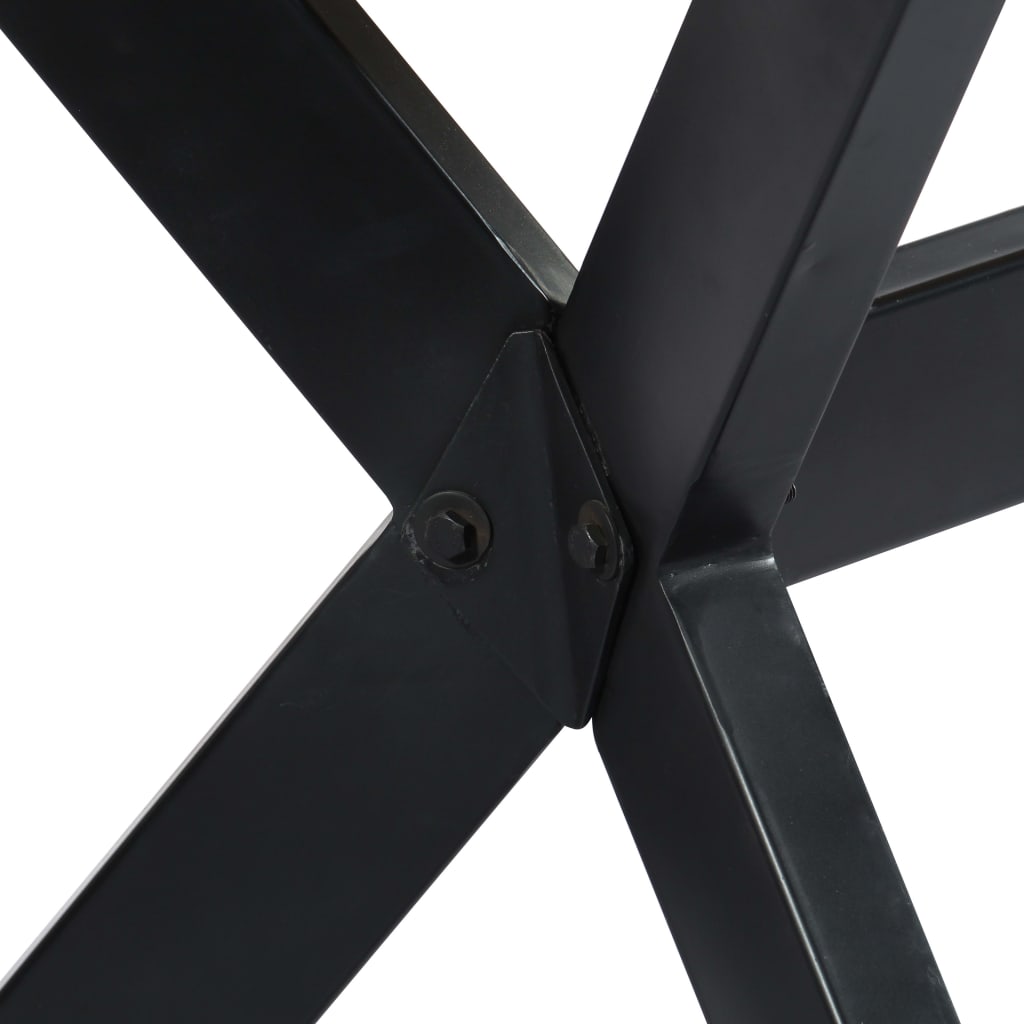 Esstisch 120x60x75 cm Massivholz Akazie