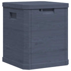 Garten-Aufbewahrungsbox 90 L Anthrazit