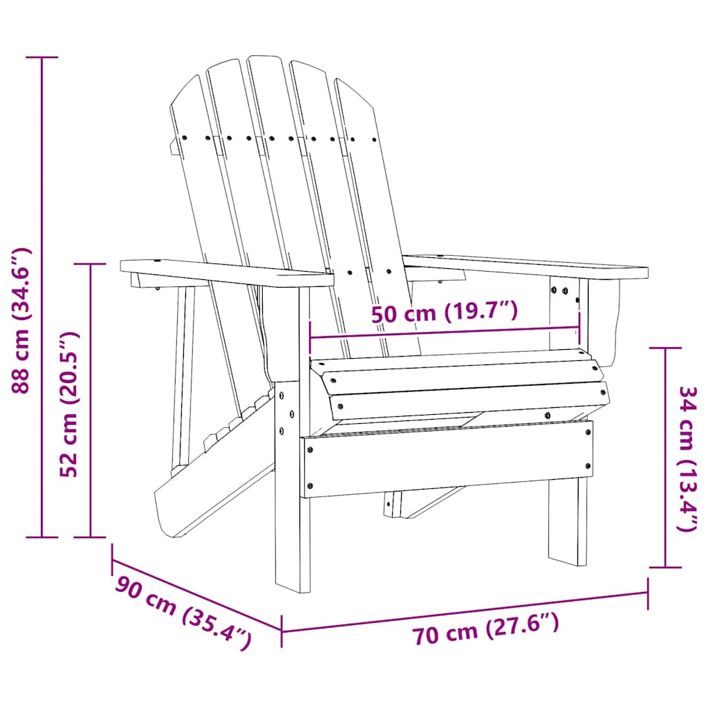 Gartenstuhl Holz Grau