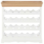 Weinschrank Weiß 70 x 22,5 x 70,5 cm MDF
