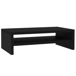 Monitorerhöhung 42 × 24 × 13 cm aus Holzwerkstoff - Schwarz