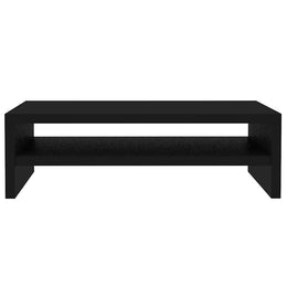 Monitorerhöhung 42 × 24 × 13 cm aus Holzwerkstoff - Schwarz
