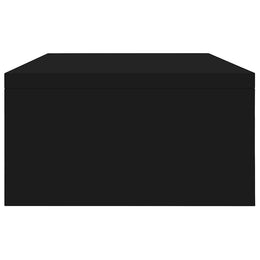 Monitorerhöhung 42 × 24 × 13 cm aus Holzwerkstoff - Schwarz