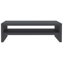 Monitorerhöhung 42 × 24 × 13 cm aus Holzwerkstoff - Grau