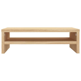 Monitorerhöhung 42 × 24 × 13 cm aus Holzwerkstoff - Sonoma-Eiche