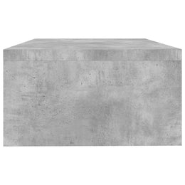 Monitorerhöhung 42 × 24 × 13 cm aus Holzwerkstoff - Betongrau