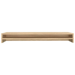 Monitorerhöhung 100 × 24 × 13 cm aus Holzwerkstoff - Sonoma-Eiche