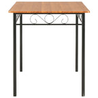 Esstisch Braun 120×70×75 cm MDF