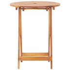 Gartentisch Klappbar 60x75 cm Massivholz Akazie