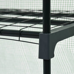 vidaXL 3-stufiges Mini-Gewächshaus 69 x 49 x 125 cm
