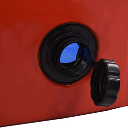 vidaXL Hundepool Faltbar Rot 80×20 cm PVC