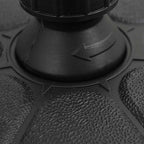 Sonnenschirmständer Sand/Wasser 15 L Schwarz