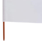 9-teiliges Windschutzgewebe 1200 x 80 cm Sandweiß