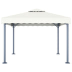 Pavillon 300 x 300 cm Creme Aluminium