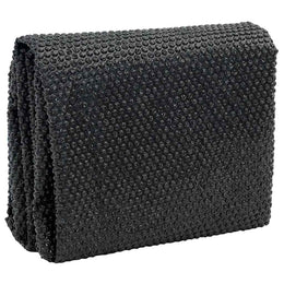 vidaXL Poolabdeckung Schwarz 549x274 cm PE