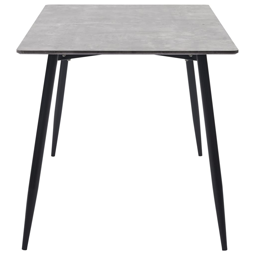 Esstisch Grau 160×80×75 cm MDF