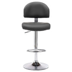 Barhocker Grau Kunstleder