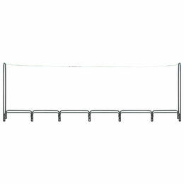 vidaXL Brennholzregal Anthrazit 360×35×120 cm Stahl