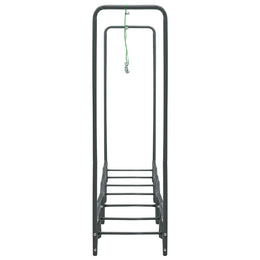 vidaXL Brennholzregal Anthrazit 360×35×120 cm Stahl