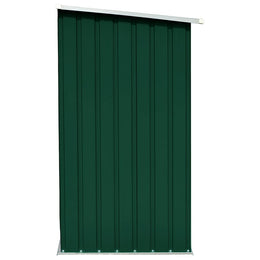vidaXL Brennholzlager Verzinkter Stahl 163 x 83 x 154 cm Grün