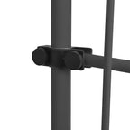 Einziehbare Markise Handbetrieben mit LED 300 cm Anthrazit